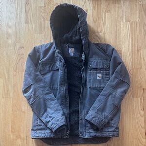 Carhartt Charcoal Hooded Jacket